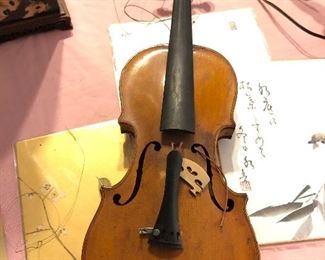Violin with A. Jacobson Fargo, N. D. Label inside