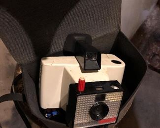 Vintage white Polaroid