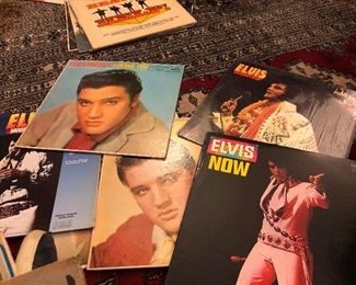 Much Vintage Elvis lps 