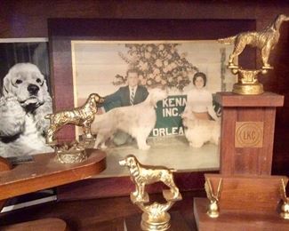 Vintage Kennel Awards & Trophies 1950's-1960's