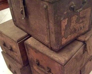 Old Orleans Parish Wooden Voting/Ballot Boxes, Circa 1800's