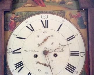 Antique Scottish Grandfather Clock