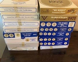 Hummel Annual Plates 1971-1985