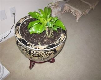 Large Porcelain Planters