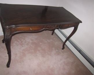 Carved Writing/Computer Desk