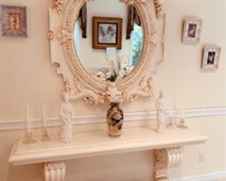 Phyllis Morris Shelf and Mirror