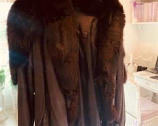 Fur coat