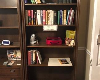 Mahogany Bookshelves