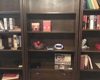 Mahogany Bookshelves