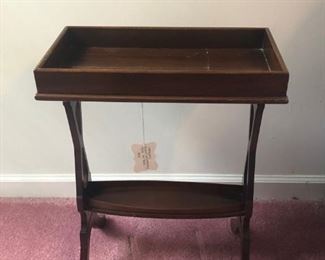 Small, Antique Mahogany Tea Table