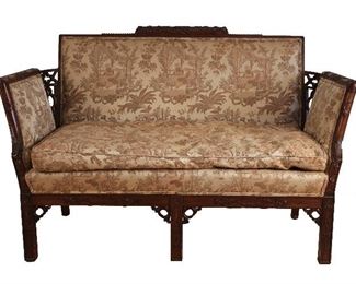 English 18th Century Chippendale Settee