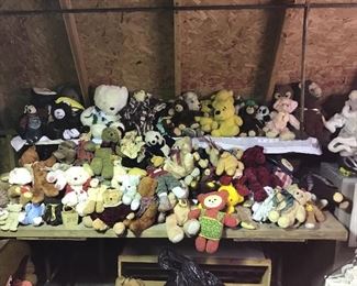 Just a few of the Teddy Bears