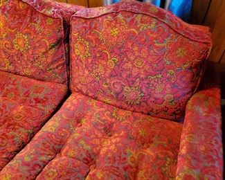 Beautiful vintage couch.