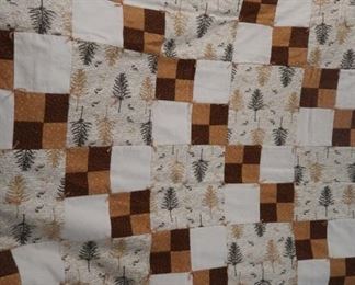 Hand made quilts and wall hangings