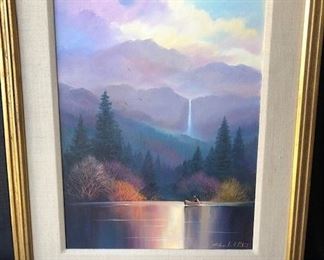 Forest Deep by Charles H. Pabst Original Oil Painting