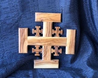 Wooden Cross made in Jerusalem