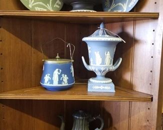 Wedgewood  and tea pot set
