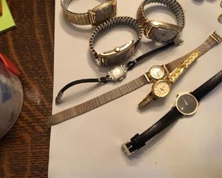 Watches incl. Gold