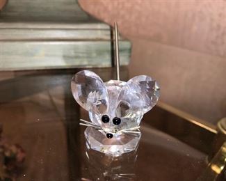Swarovski crystal mouse