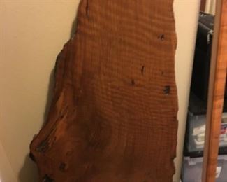 Live edge table top, about 4' long
