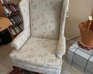 Straight backed chair