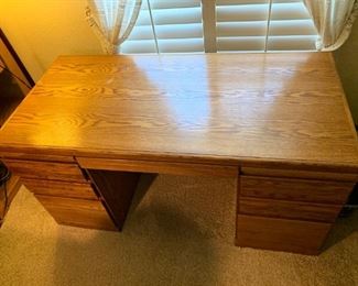 Oak desk