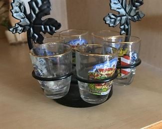 Shot glass holder