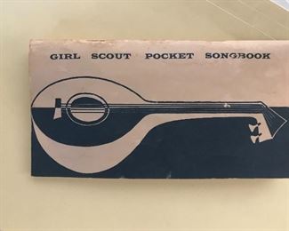Girl Scout Pocket Songbook. 1956