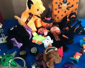 Halloween toys TY, etc