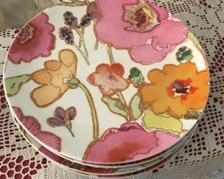 Lenox plates, four