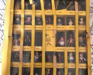 Disneykins by Marx. Hand painted. All present except Goofy. 