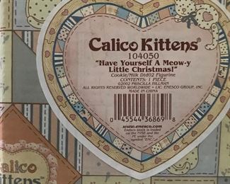 Calico Kittens Enesco NIB