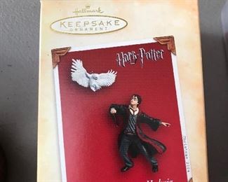 Harry Potter and Hedwig Hallmark ornament 