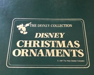 Disney Christmas ornaments 