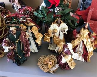 Nativity set