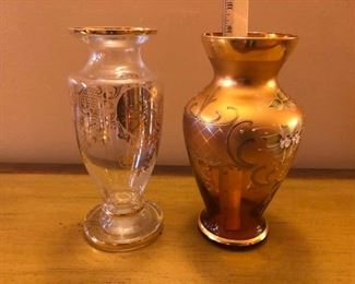 Venetian Glass Vases