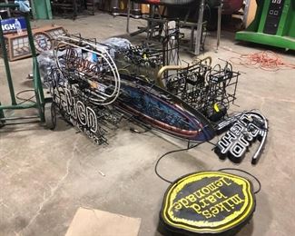 various bar neon lights