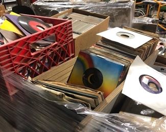 tons of cds as well as 78 records in the original sleeves 