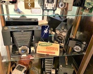 Dozens of Vintage Cameras