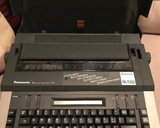 Panasonic Electric Typewriter