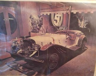 Photo of a 1929 Mercedes. We have the kit in garage ready for completing work. W/be sold Saturday