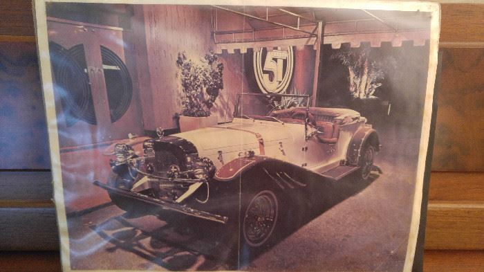 Photo of a 1929 Mercedes. We have the kit in garage ready for completing work. W/be sold Saturday