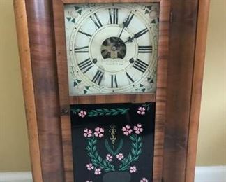 Antique 1845 Forestville 30 Hour Ogee Clock