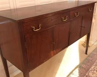 Antique 1890s Mahogany Sideboard