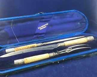 Antique Carving Set