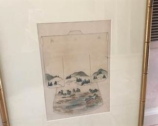 Asian Kimono Artwork