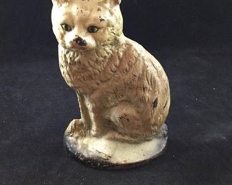 Cast Iron Cat Door Stop