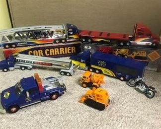 Collection of Sunoco Trucks