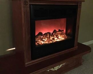Heat Surge Portable Electric Heater Fireplace
