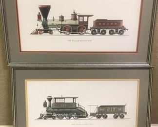 Mason and Davis Train Prints